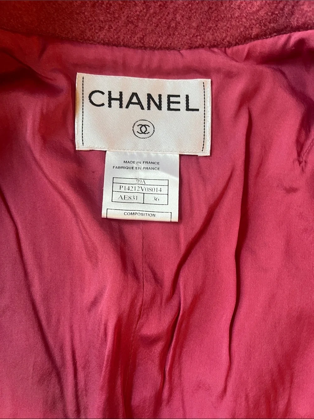 CHANEL structured blazer